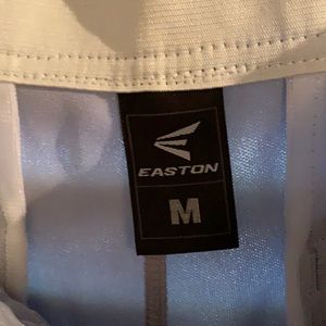 Easton Baseball Pants Gray w Royal Piping Sz. M